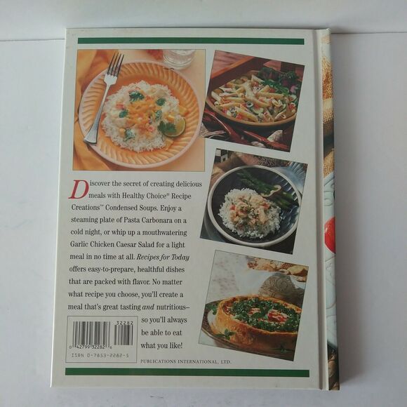 Recipes for Today - Healthy Choice Condensed Soups Cookbook -1997 HC - Picture 8 of 13